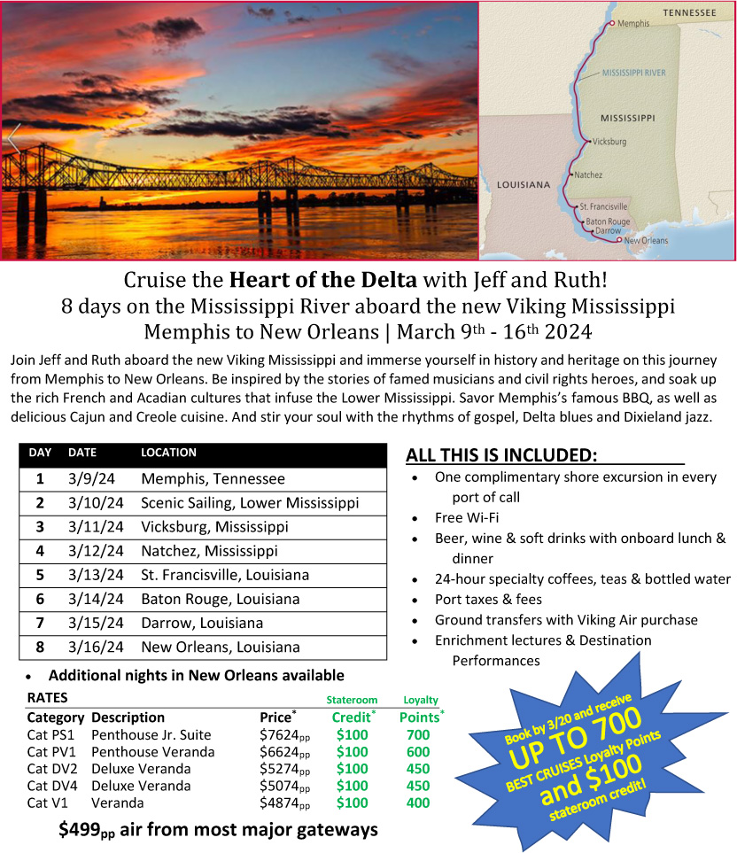 Viking: Mississippi River - Heart of the Delta