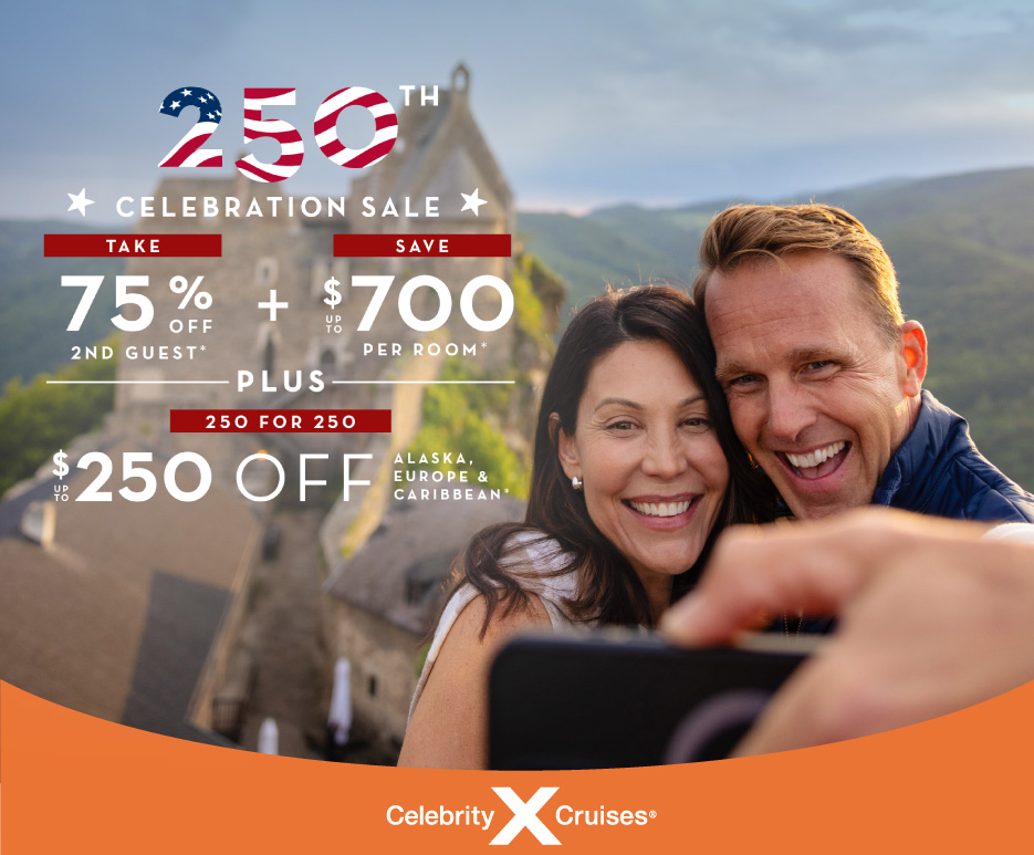 Celebrity: 250th Celebration Sale