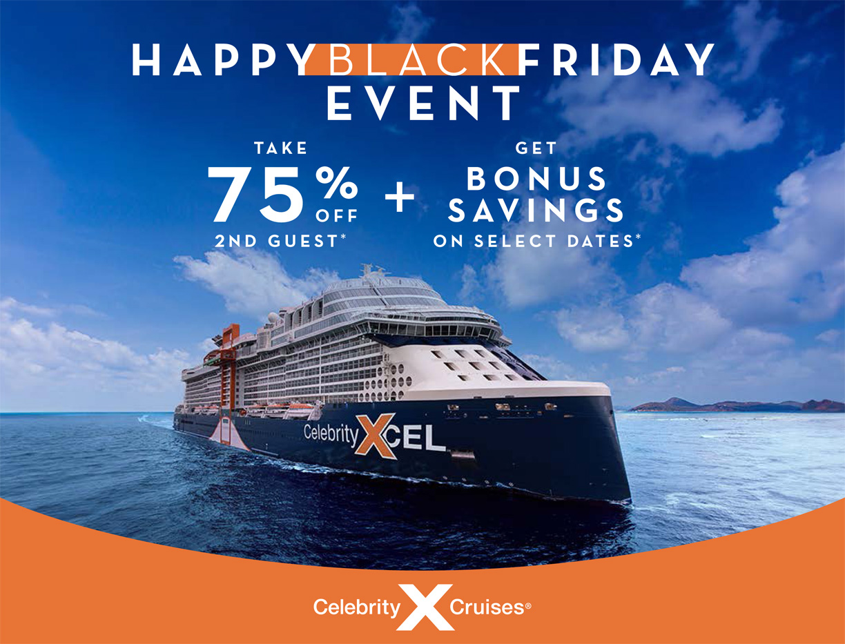 Celebrity Cruises: Black Friday Event