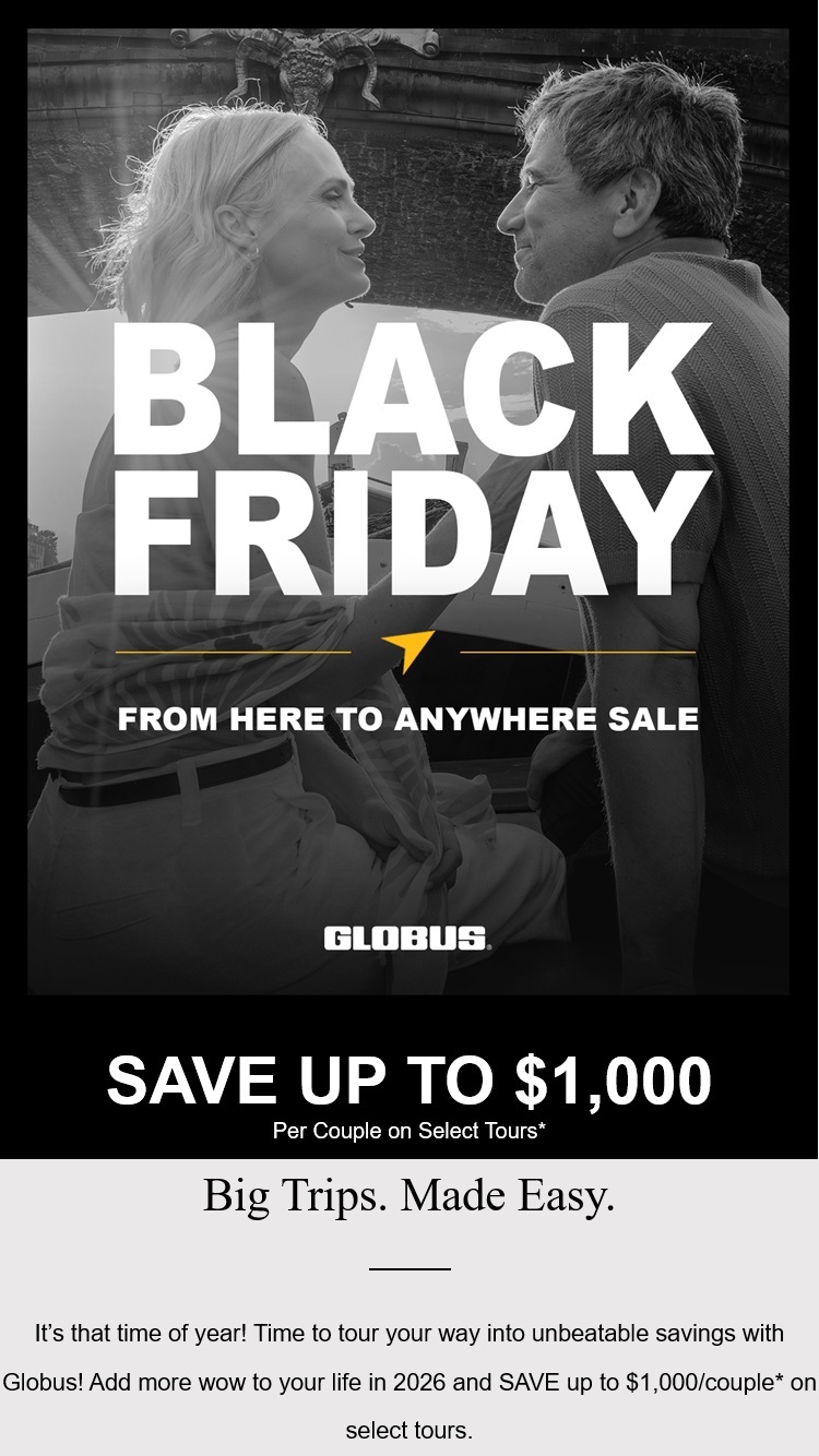Globus: Black Friday Sale