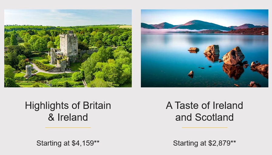 Globus: Britain & Ireland Flash Sale