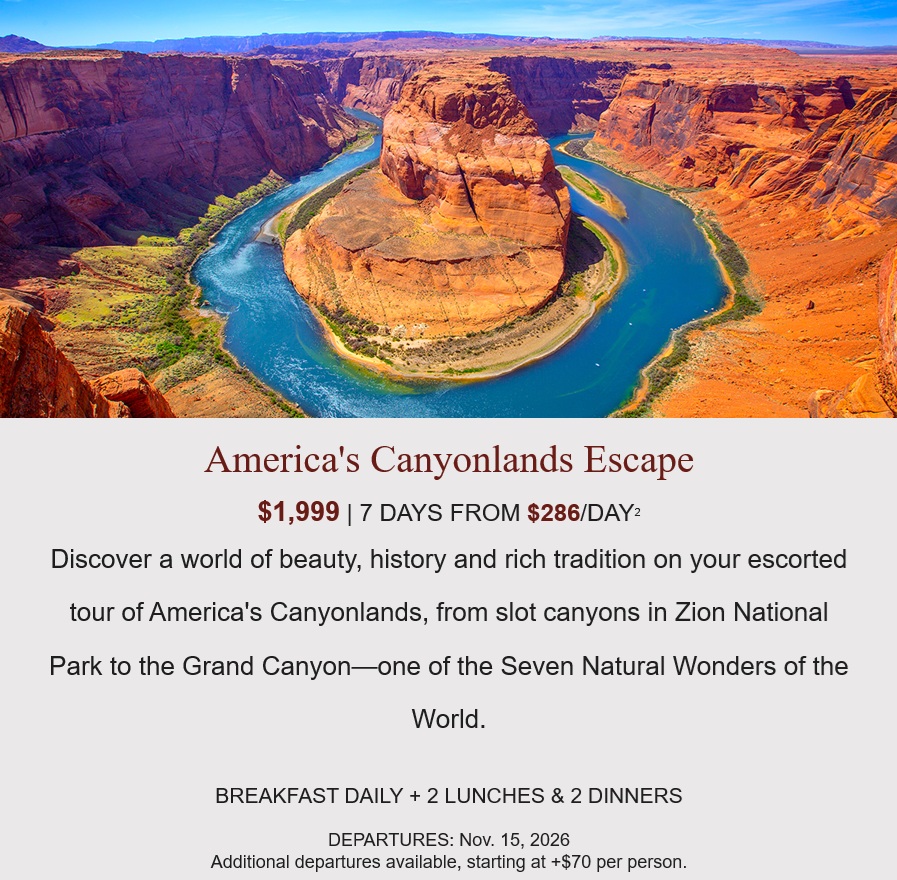 Escape to America's Canyonlands