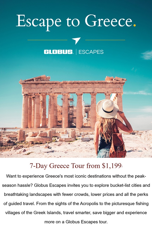 Globus: Escape to Greece