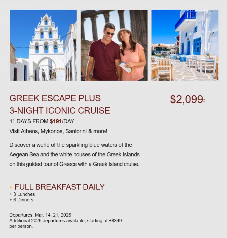 Globus: Escape to Greece