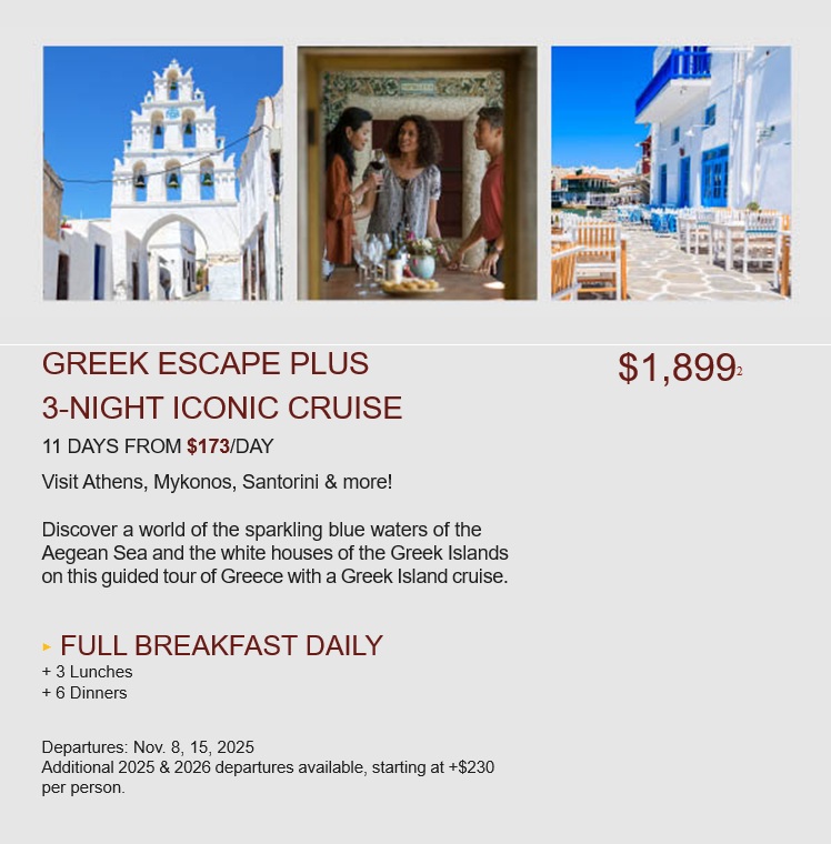 Globus: Escape to Greece