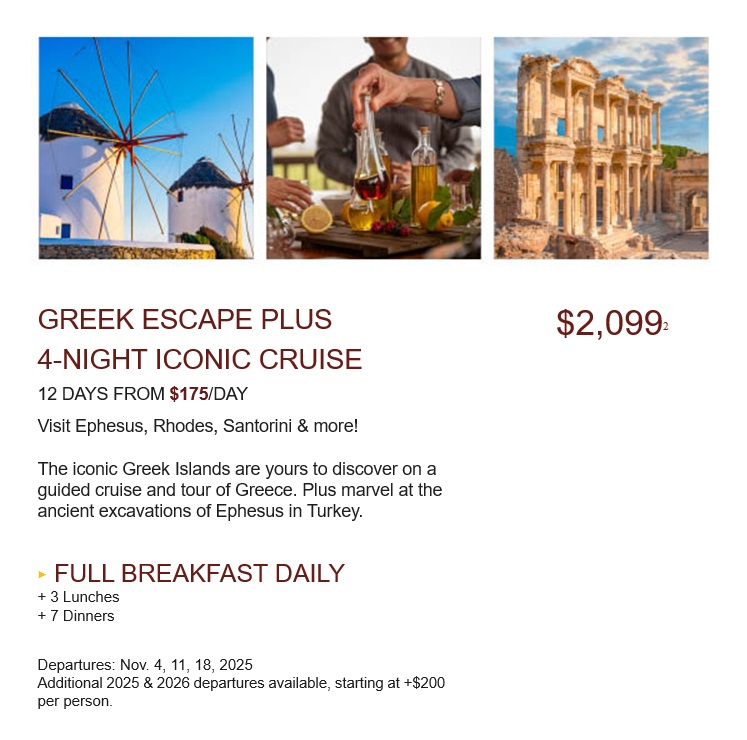 Globus: Escape to Greece