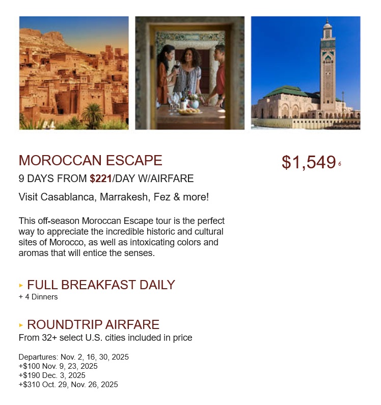 Globus Escape to Spain & Portugal