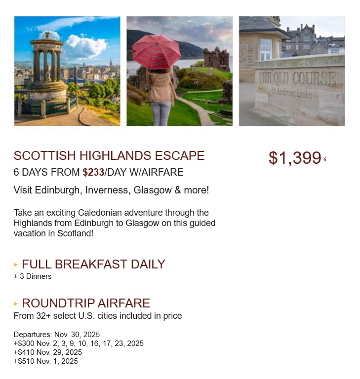 Globus: Escape to United Kingdom