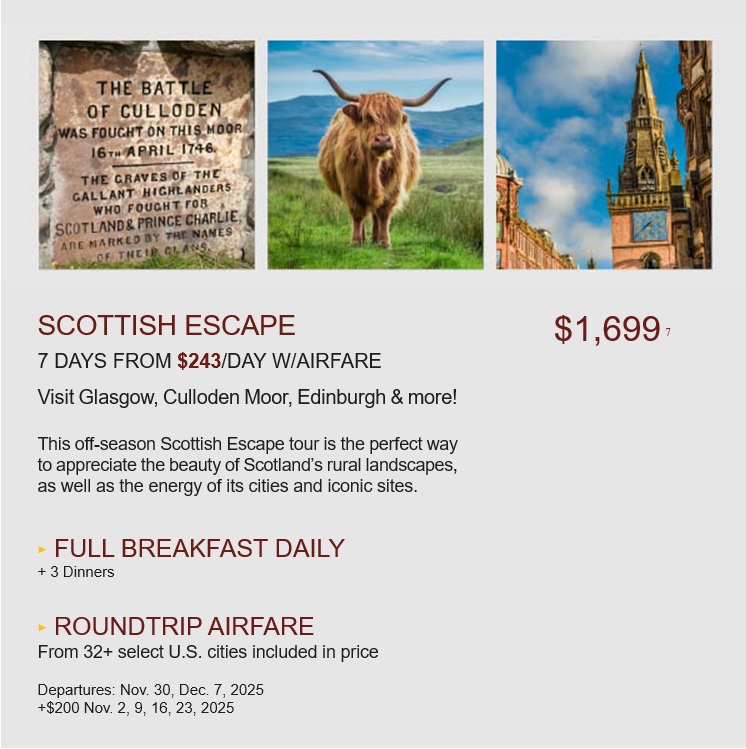 Globus: Escape to United Kingdom