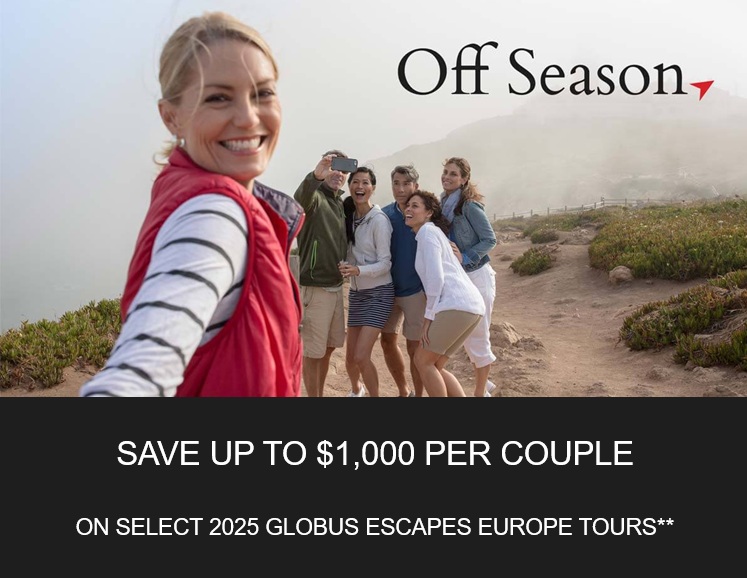 Globus: European Guided Tours in 2025