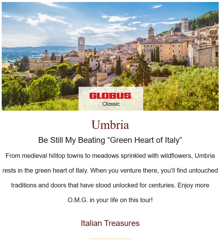 Globus: Italy Up Close