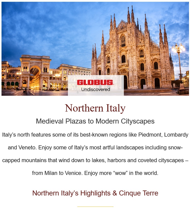 Globus: Italy Up Close