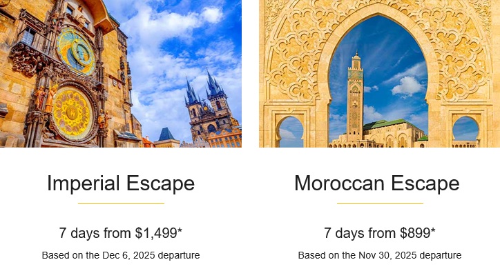 Globus: National Tourism Week Flash Sale