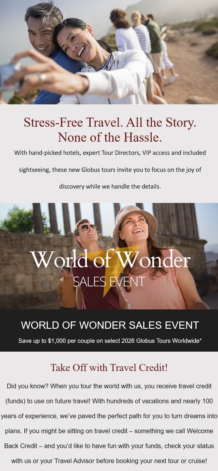 Globus: North America Tours