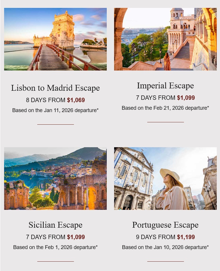 Globus Escapes: Off-Season Getaways