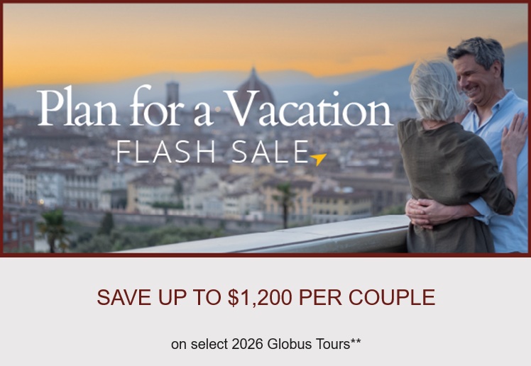 Globus: Plan for a Vacation Flash Sale