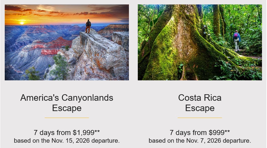 Globus: Worldwide Escapes Flash Sale