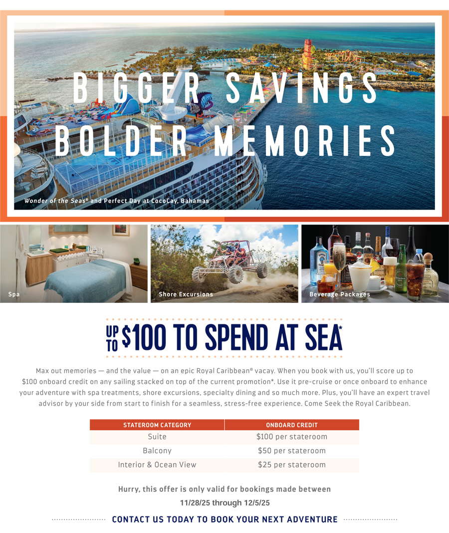 Royal Caribbean: Loyal to Royal Sale