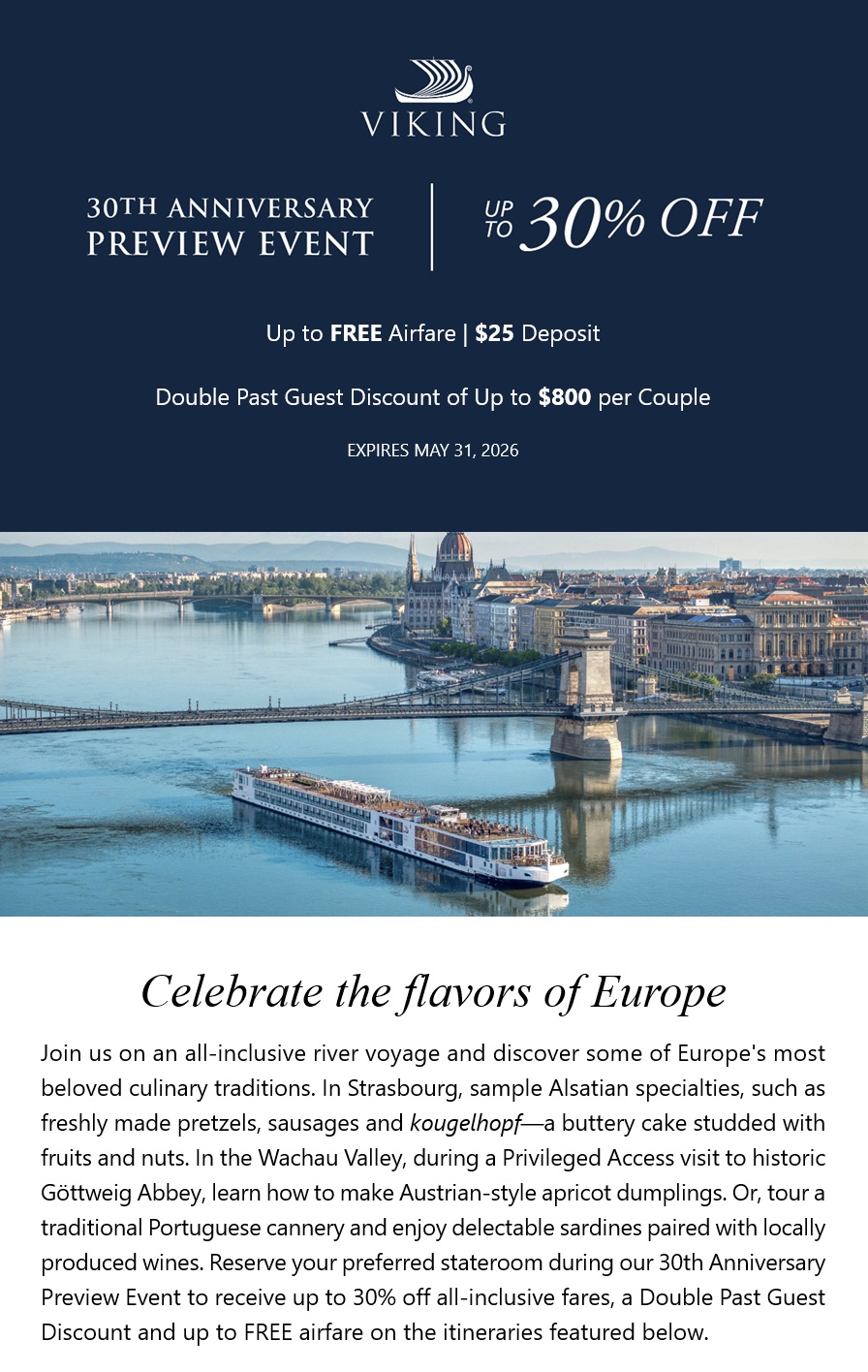 Viking: 30th Anniversary Preview Event