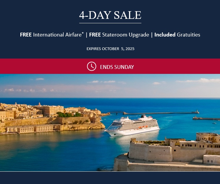 Viking: 4-Day Sale