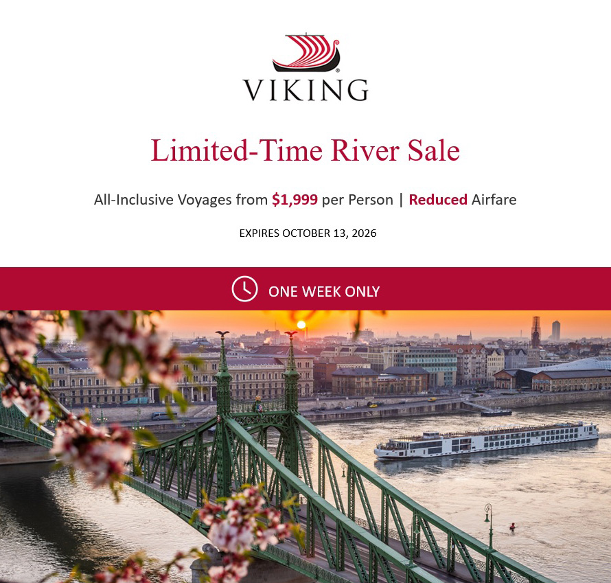 Viking: Limited-Time River Sale