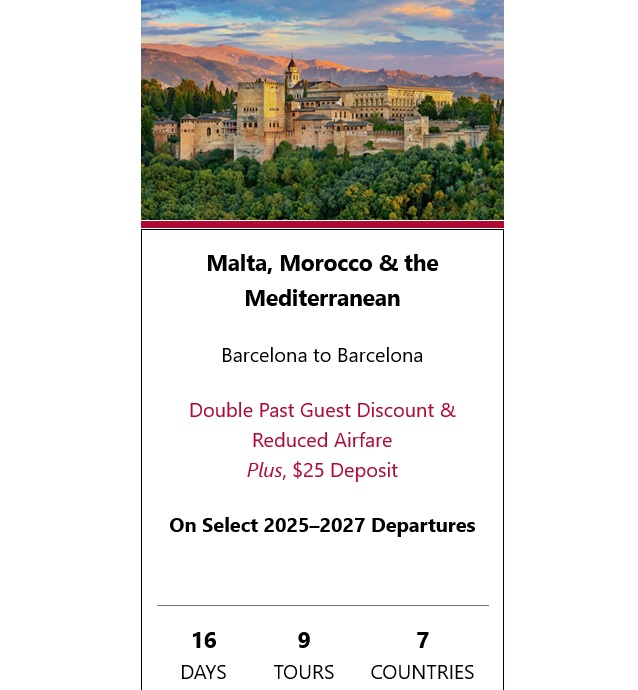 Viking: Spring Sale - Mediterranean Voyages